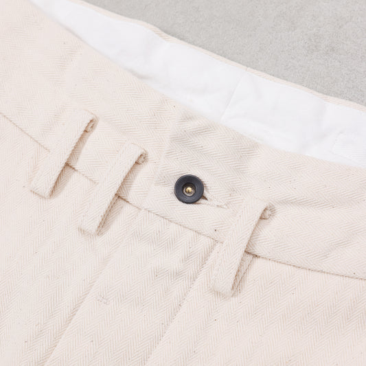 FIRMUM ヘリンボンテーパードパンツ / SN_FR0703PF