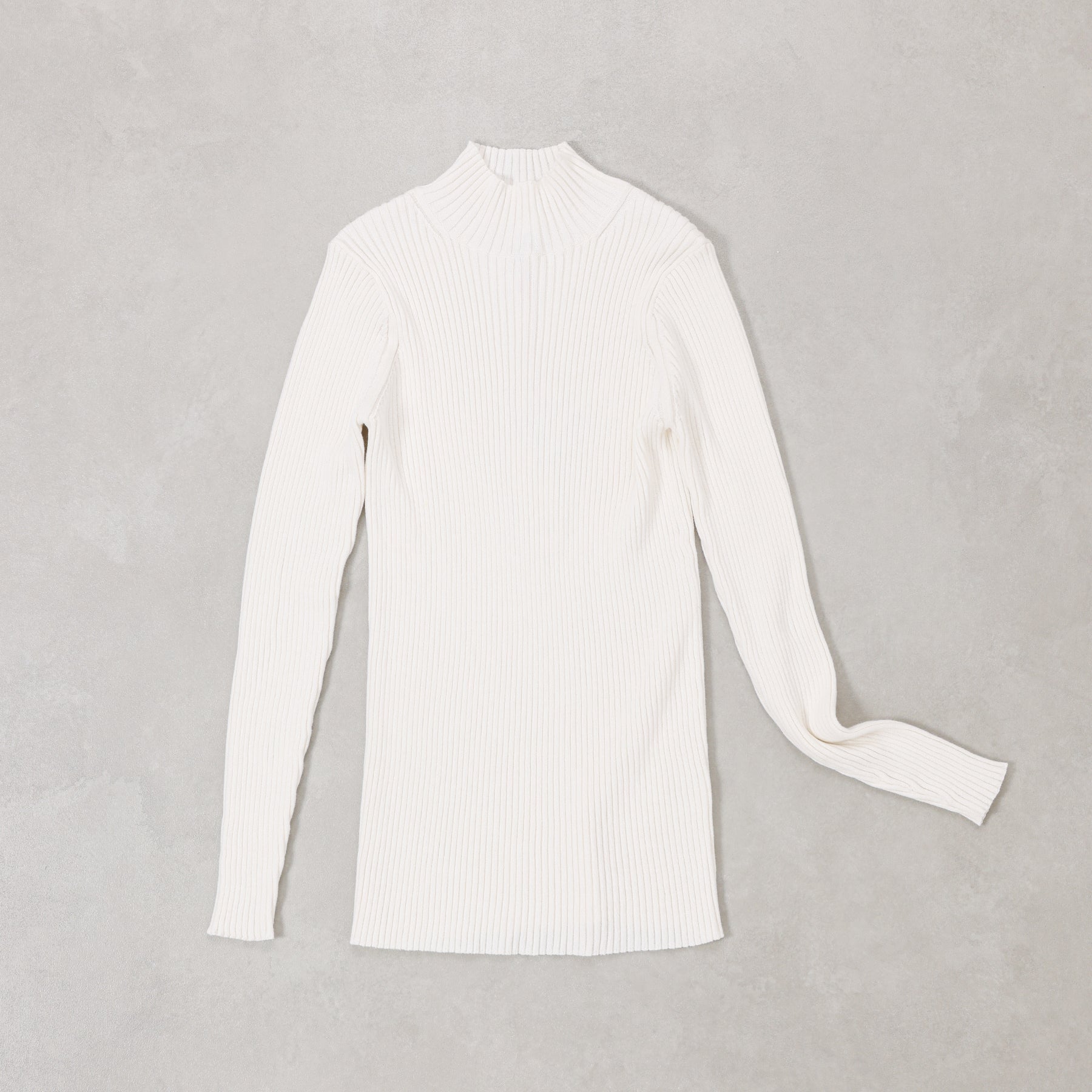 Veritecoeur High Neck Rib Knit / ST-156