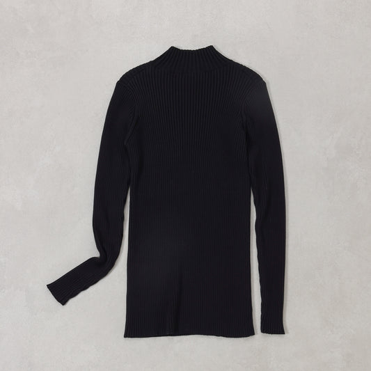 Veritecoeur ハイネックリブニット/ ST-156