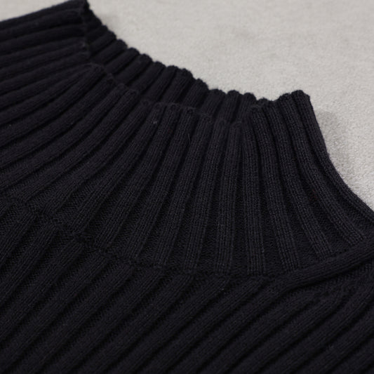 Veritecoeur ハイネックリブニット/ ST-156