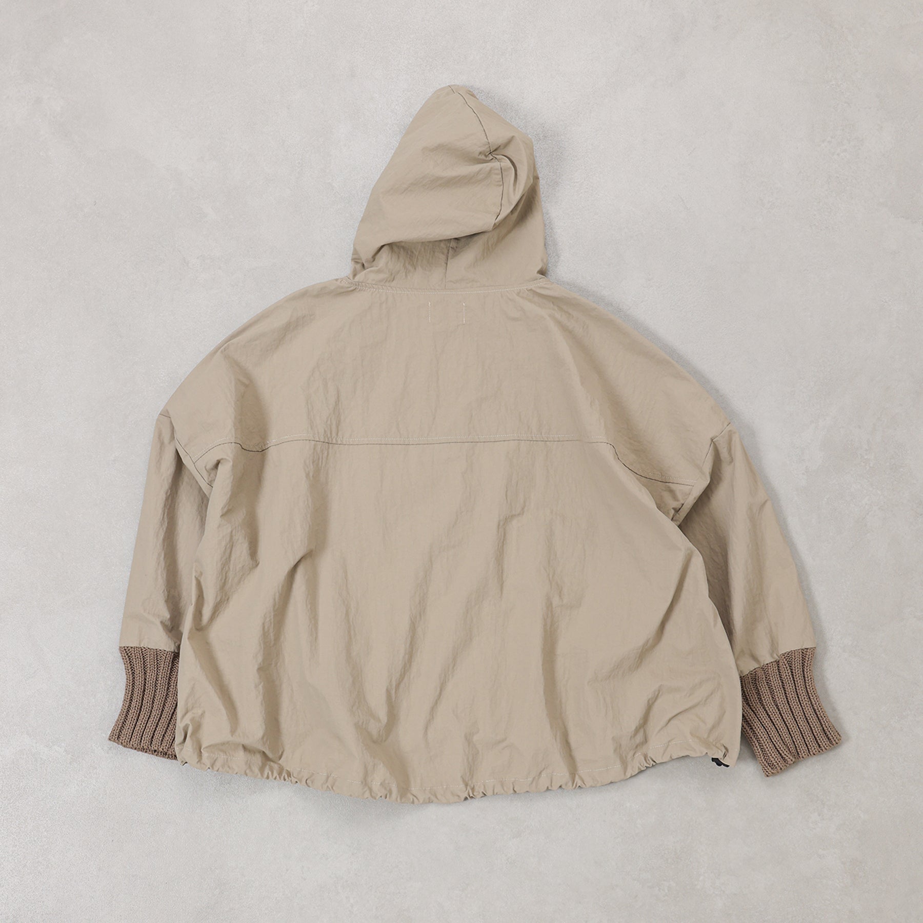 mao made ヴィンテージウェザー ローゲージニット フード付きジャケット / No.991308