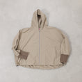 Gallery viewerに画像を読み込む, mao made ヴィンテージウェザー ローゲージニット フード付きジャケット / No.991308

