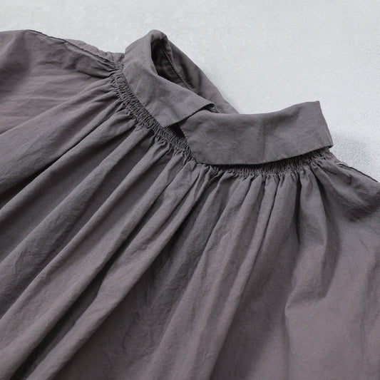 Veritecoeur バックボタンブラウス / ST-178