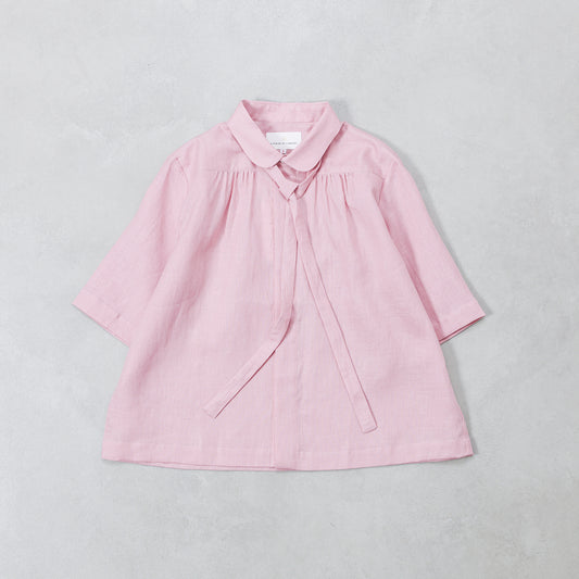 A PIECE OF LIBRARY ナチュラルリネンマーガレットブラウス / 426109