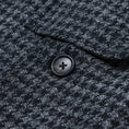 Gallery viewerに画像を読み込む, sillage fireman coat houndstooth black harris tweed / SL25FW-FMJKHT-HTBL
