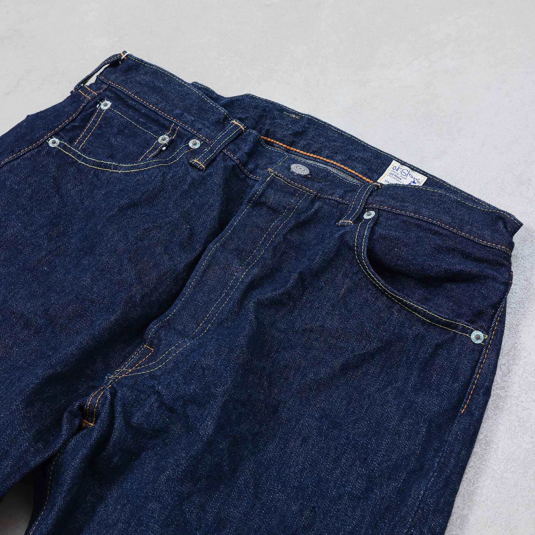 orSlow SHORTLENGTH 105 STANDARD DENIM / 01-1050SL-81