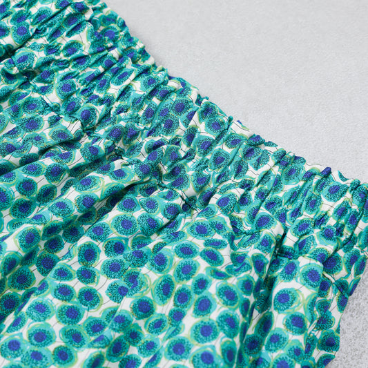 ichi Antiquités LIBERTY PRINT PANTS / 1100927