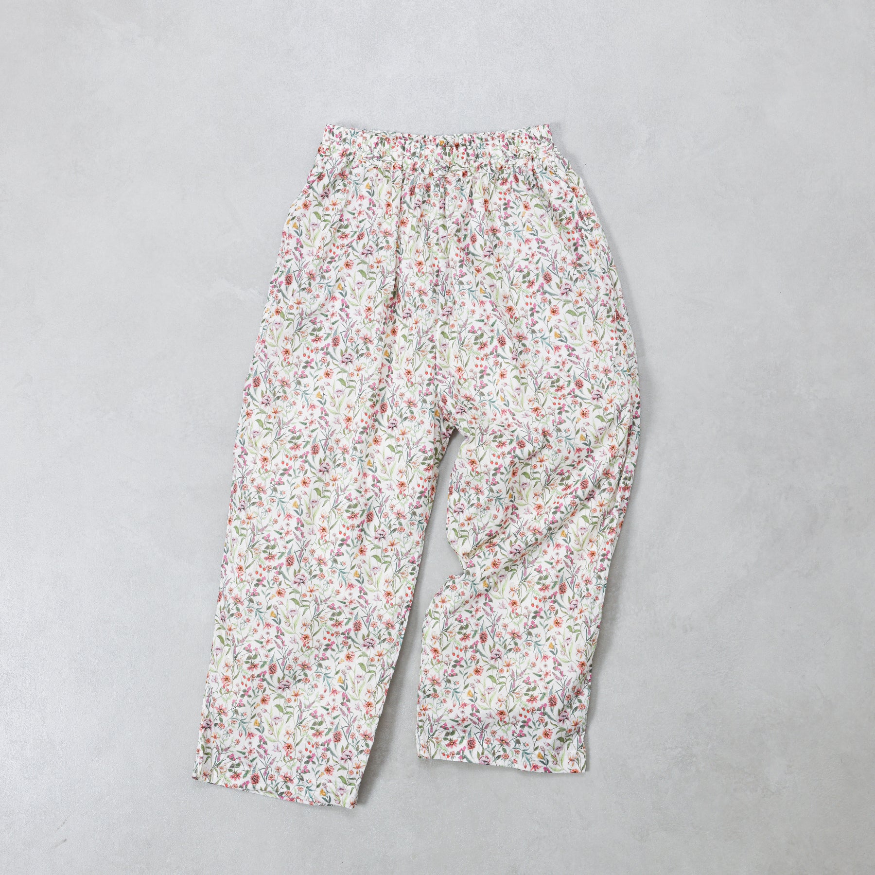 ichi Antiquités LIBERTY PRINT PANTS / 1100927