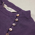 Gallery viewerに画像を読み込む, ichi Antiquités LINEN BROAD SHIRT / 1100910
