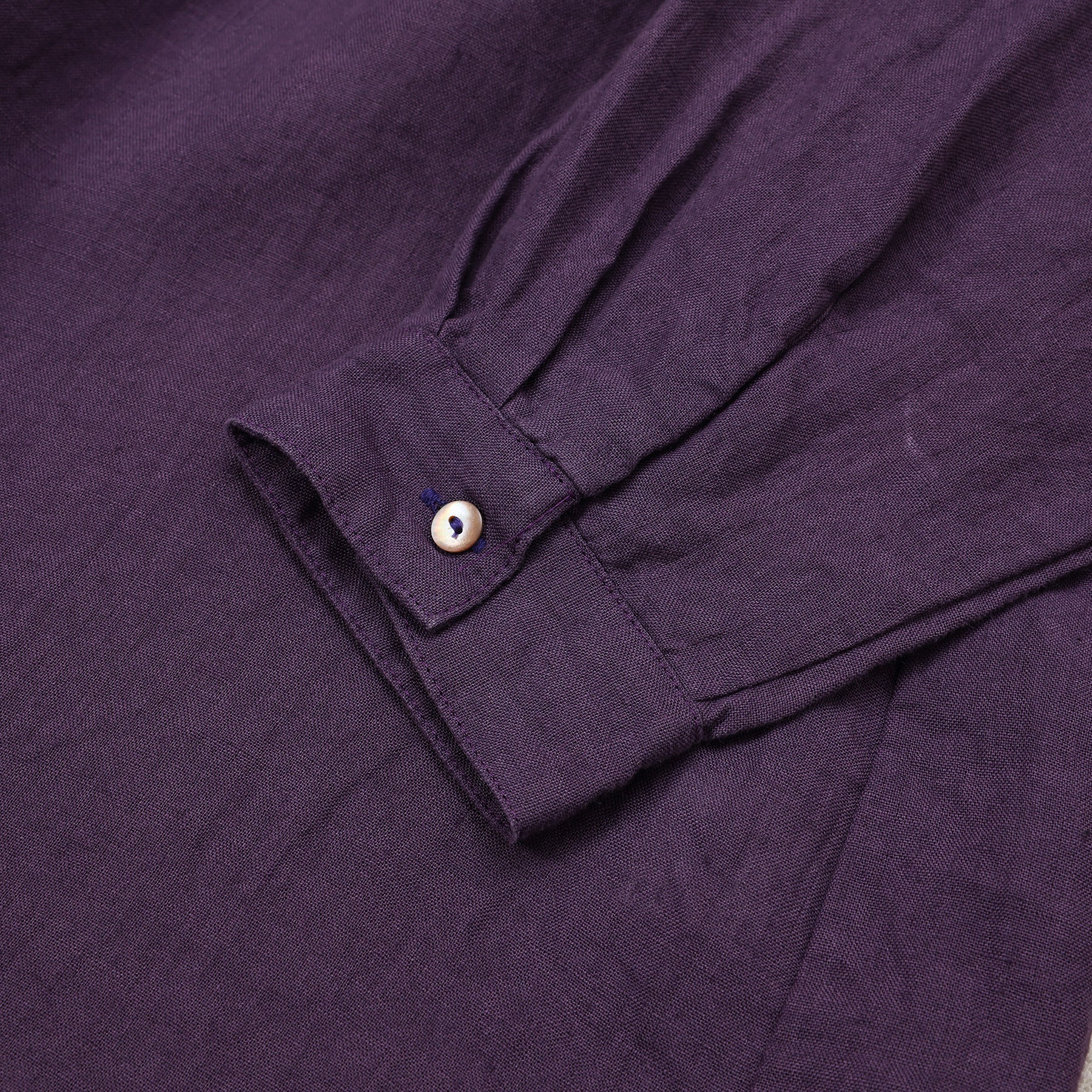 ichi Antiquités LINEN BROAD SHIRT / 1100910