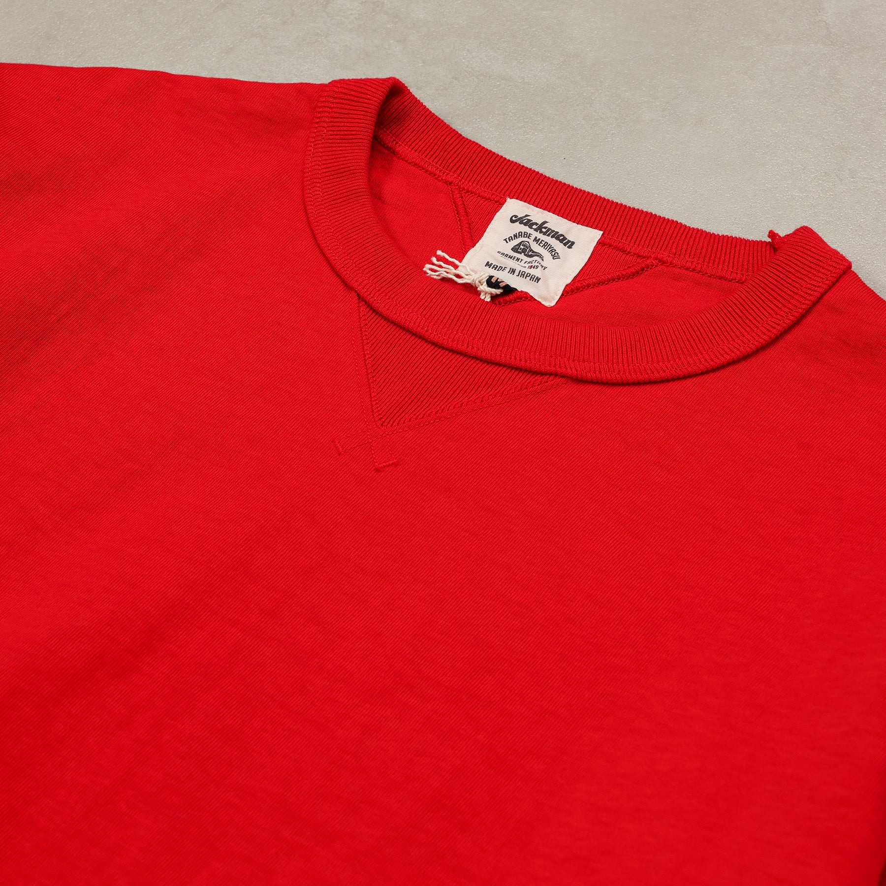 Jackman Dotsume Rib LS T-Shirt / JM5563