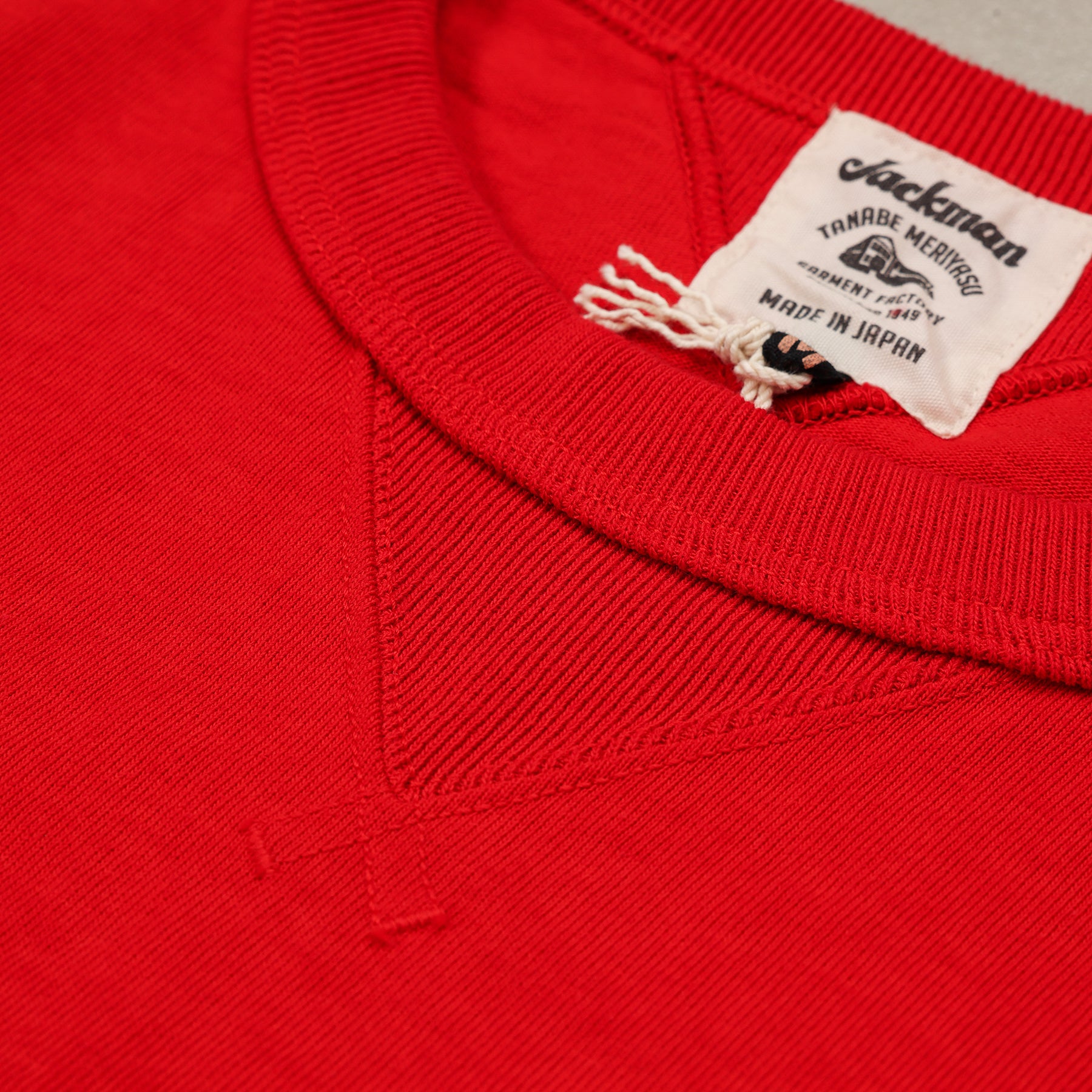 Jackman Dotsume Rib LS T-Shirt / JM5563