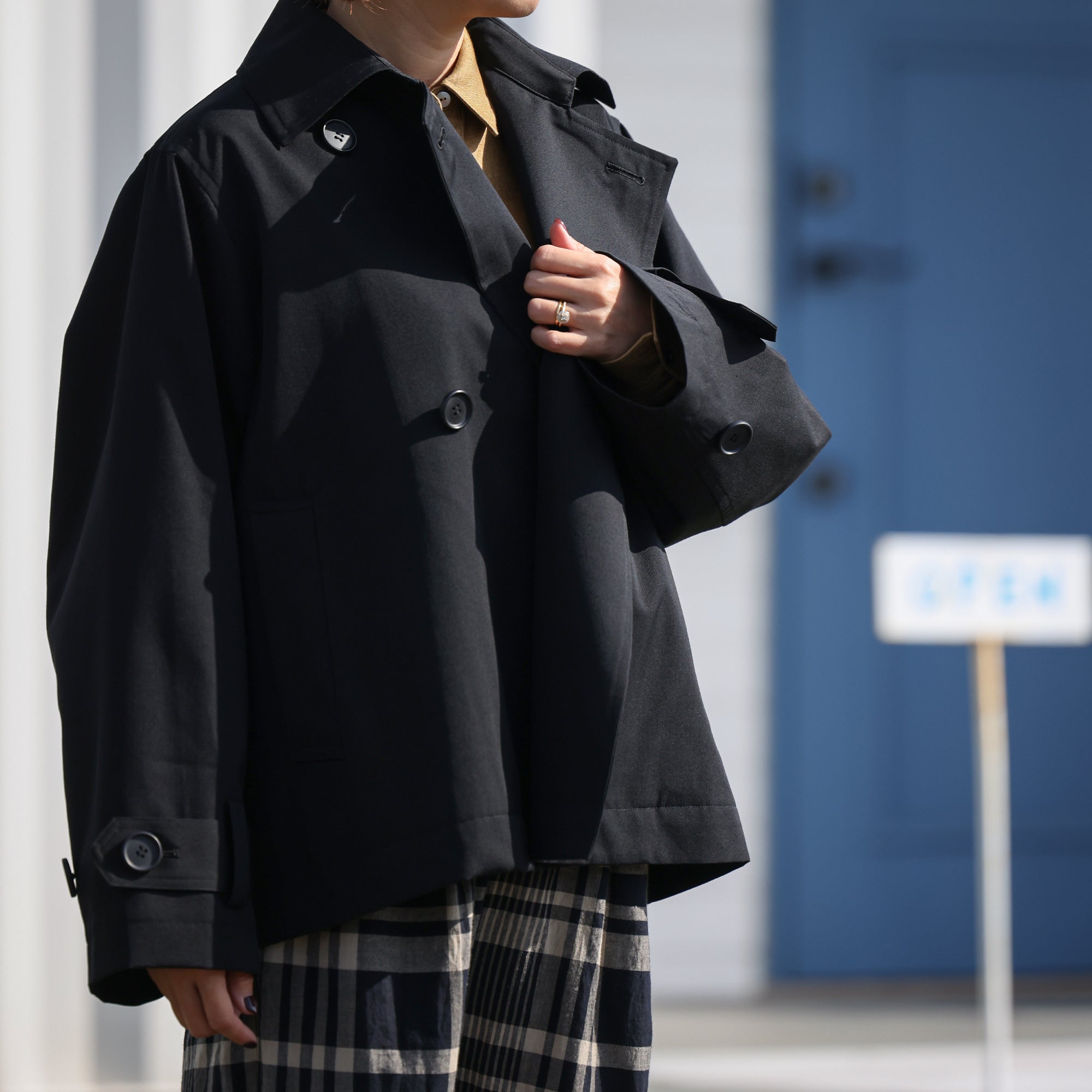 Veritecoeur ショートトレンチコート / VC-2768