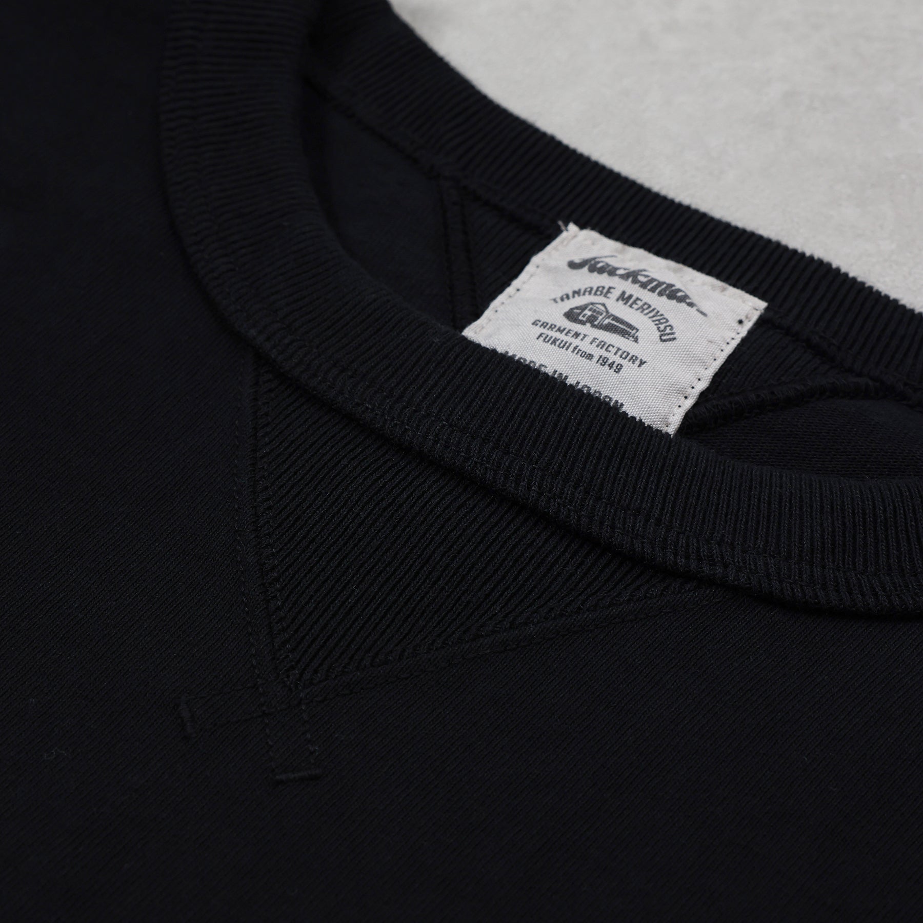 Jackman Dotsume Rib LS T-Shirt / JM5563