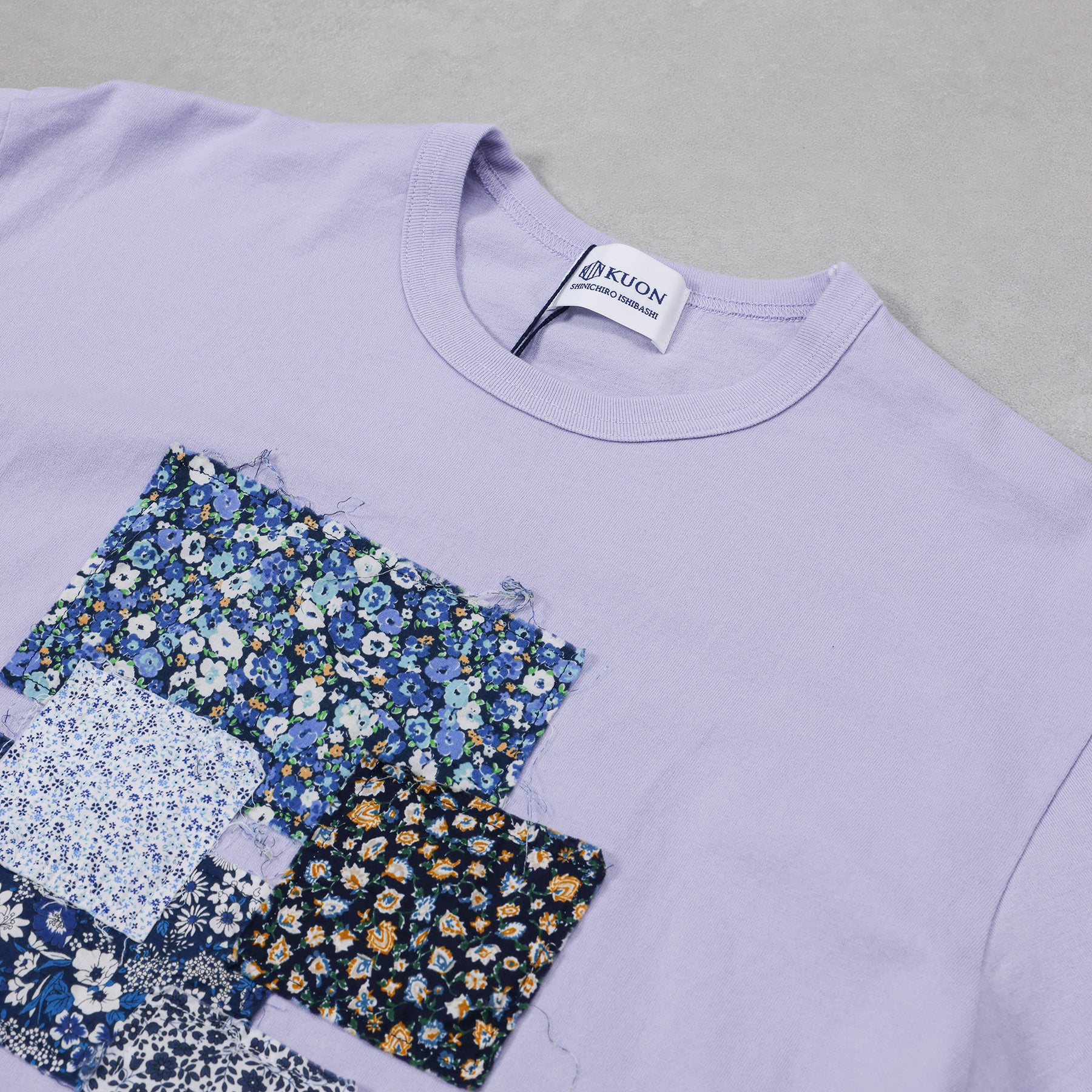 KUON FLORAL PATCHWAORK TEE / 116CS07DA61