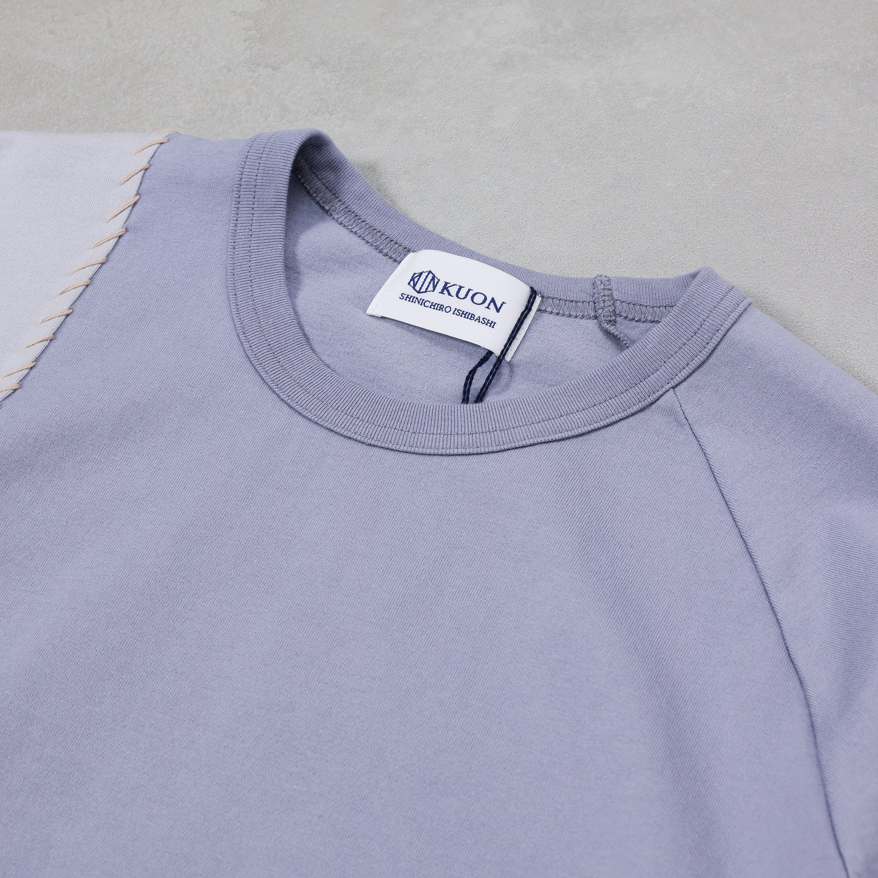 KUON SASHIKO DOCKING TEE / 116CS03DA30