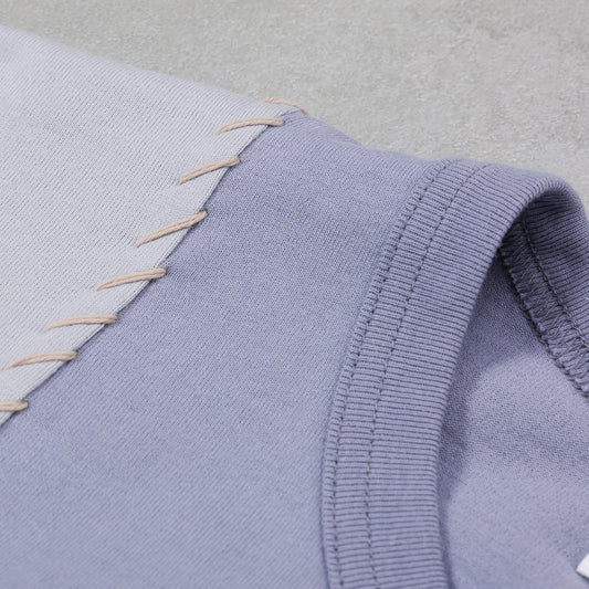 KUON SASHIKO DOCKING TEE / 116CS03DA30