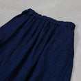 Gallery viewerに画像を読み込む, ICHI ANTIQUITÉS INDIGO LINEN SKIRT / 1100922
