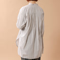 Gallery viewerに画像を読み込む, maison de soil BANDED COLLAR EMB TUNIC / S2626222000
