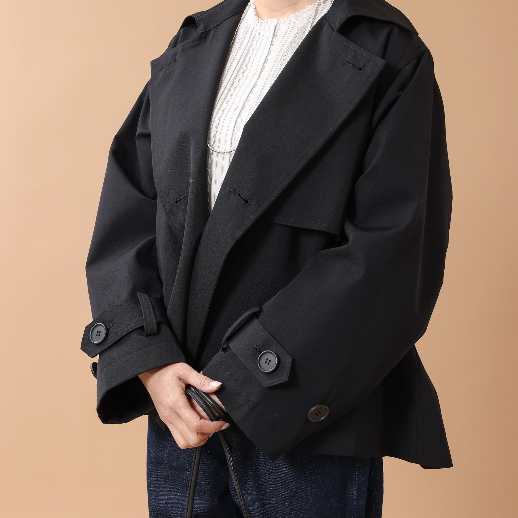 Veritecoeur ショートトレンチコート / VC-2768