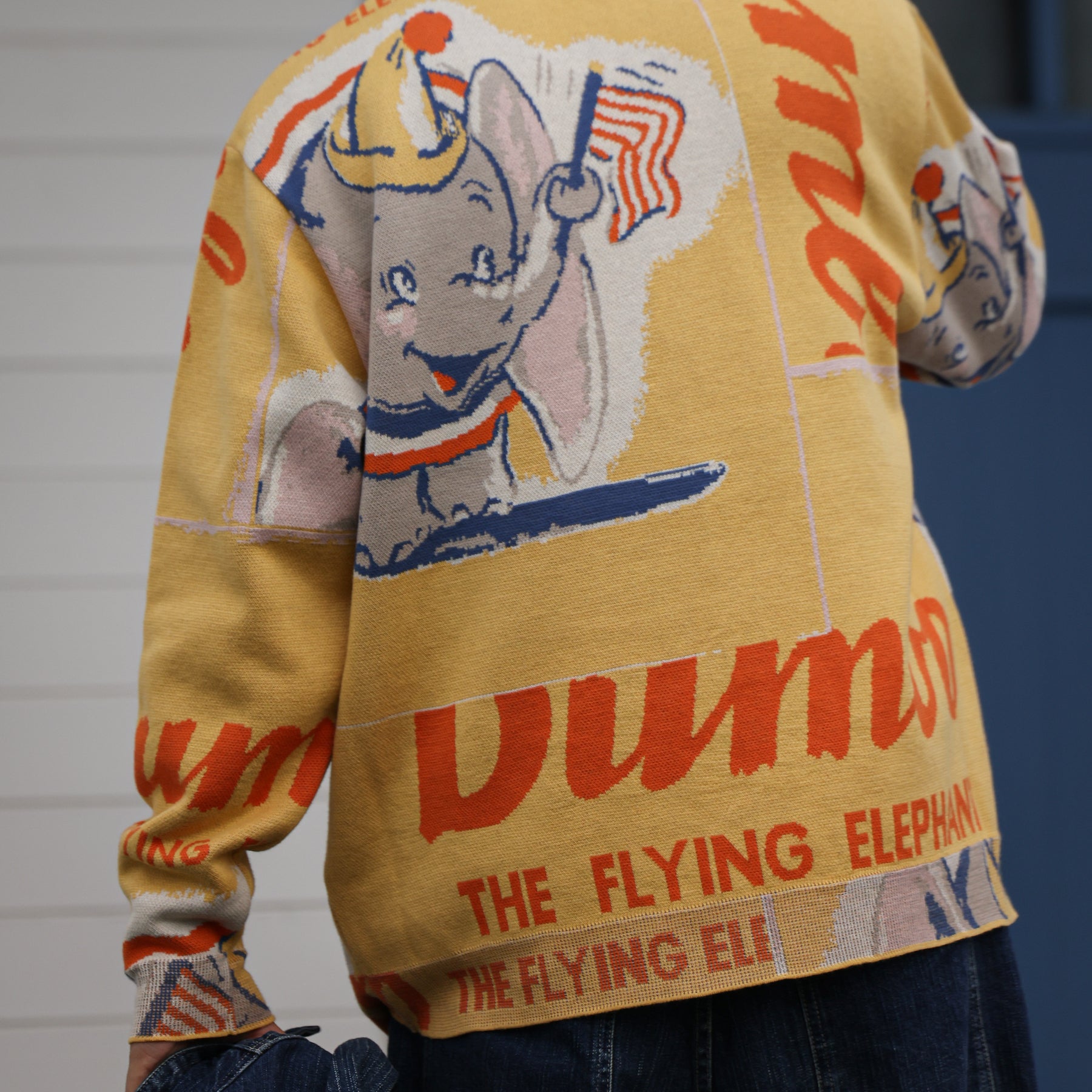 Porter Classic DISNEY VP / PC KNIT COLLECTION CREWNECK / DUMBO / DP-030-3672