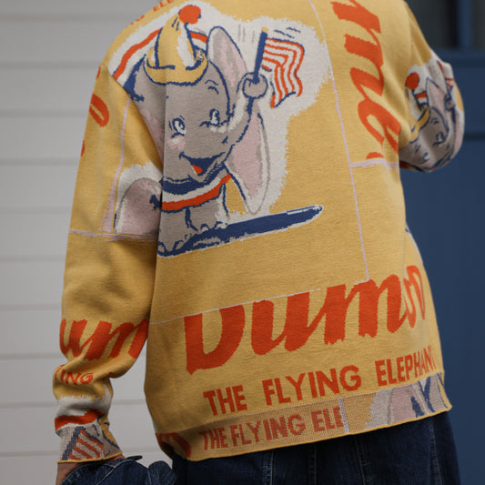 Porter Classic DISNEY VP / PC KNIT COLLECTION CREWNECK / DUMBO / DP-030-3672