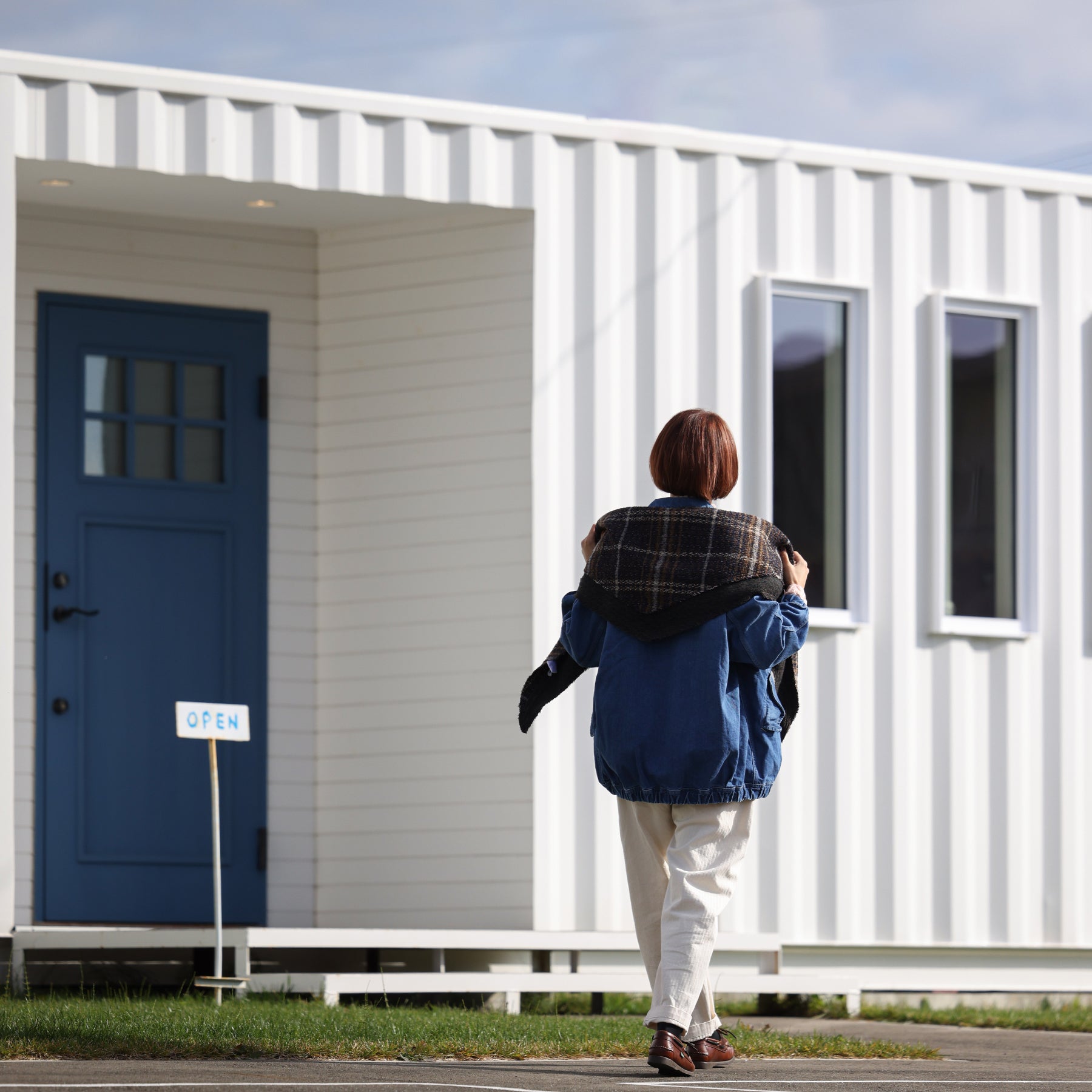 Veritecoeur ユニセックスデニムブルゾン / VC-2772U