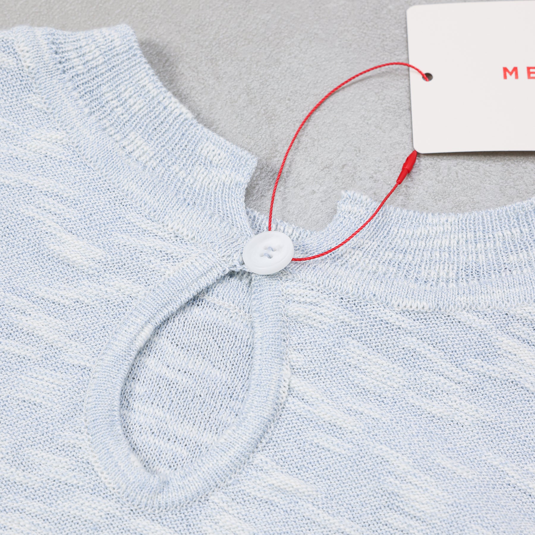 MEYAME BACK TEAR SHAPE KNIT / MEY-2301