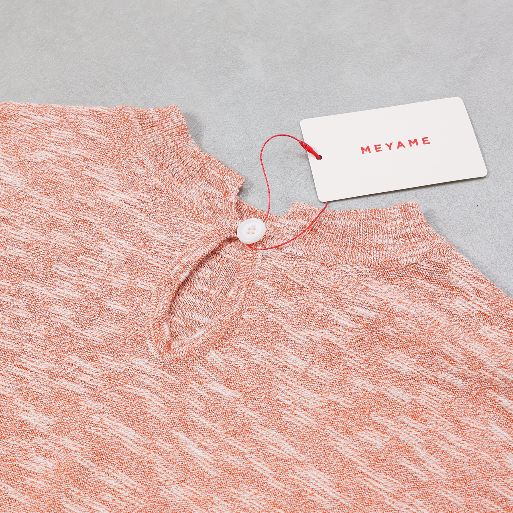 MEYAME BACK TEAR SHAPE KNIT / MEY-2301