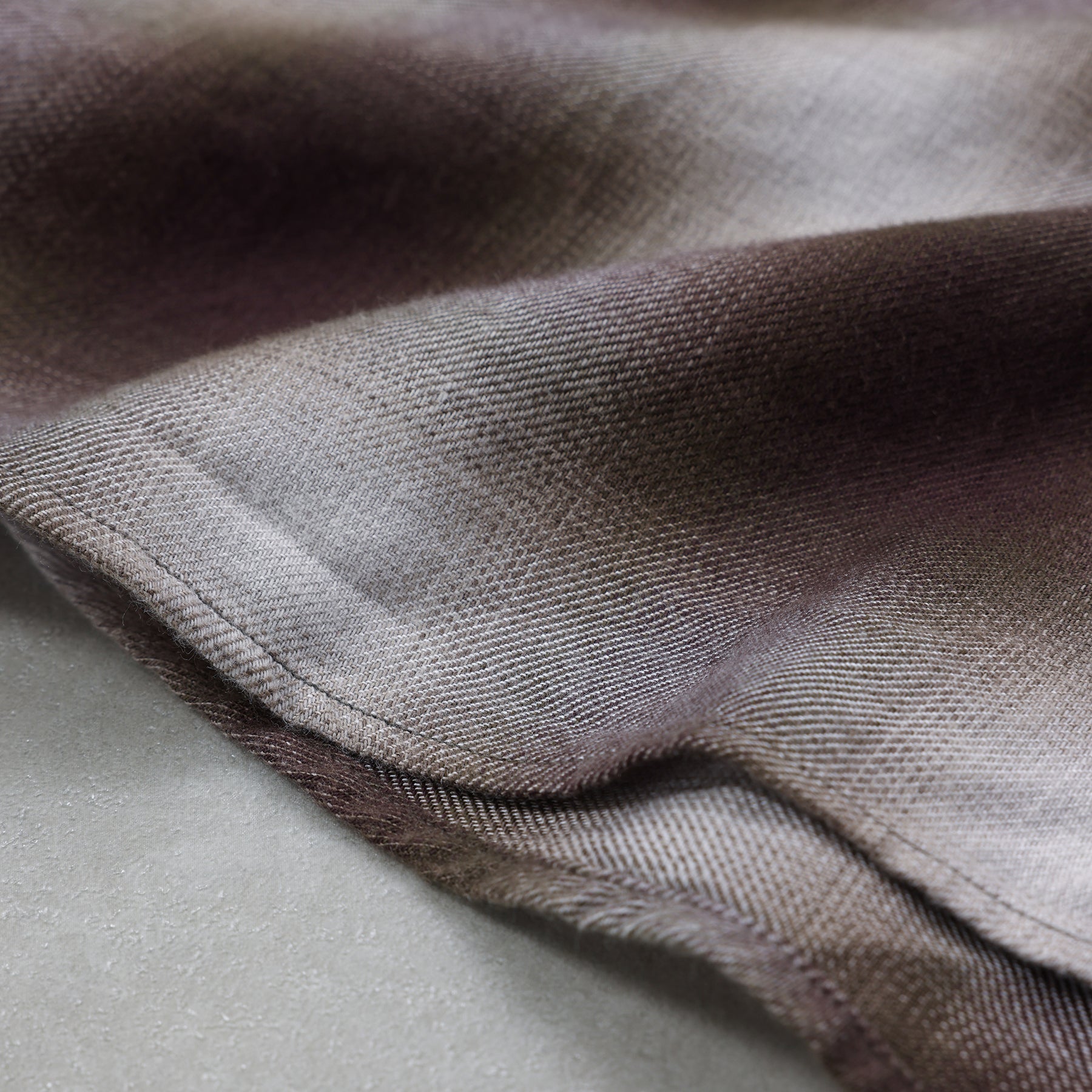 THE DAY OMBRE PLAID SHIRT / D26SS-01010