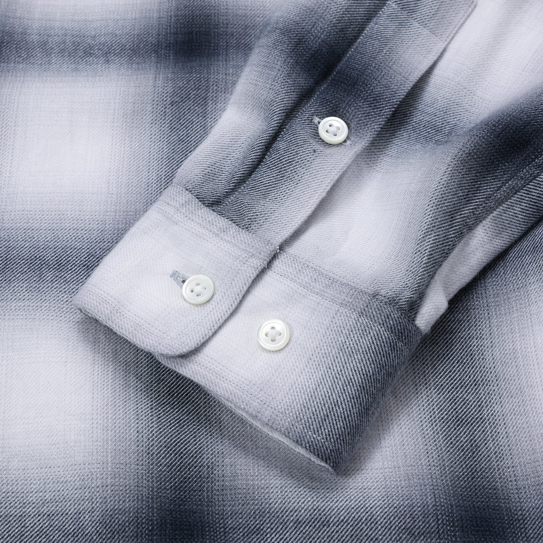 THE DAY OMBRE PLAID SHIRT / D26SS-01010