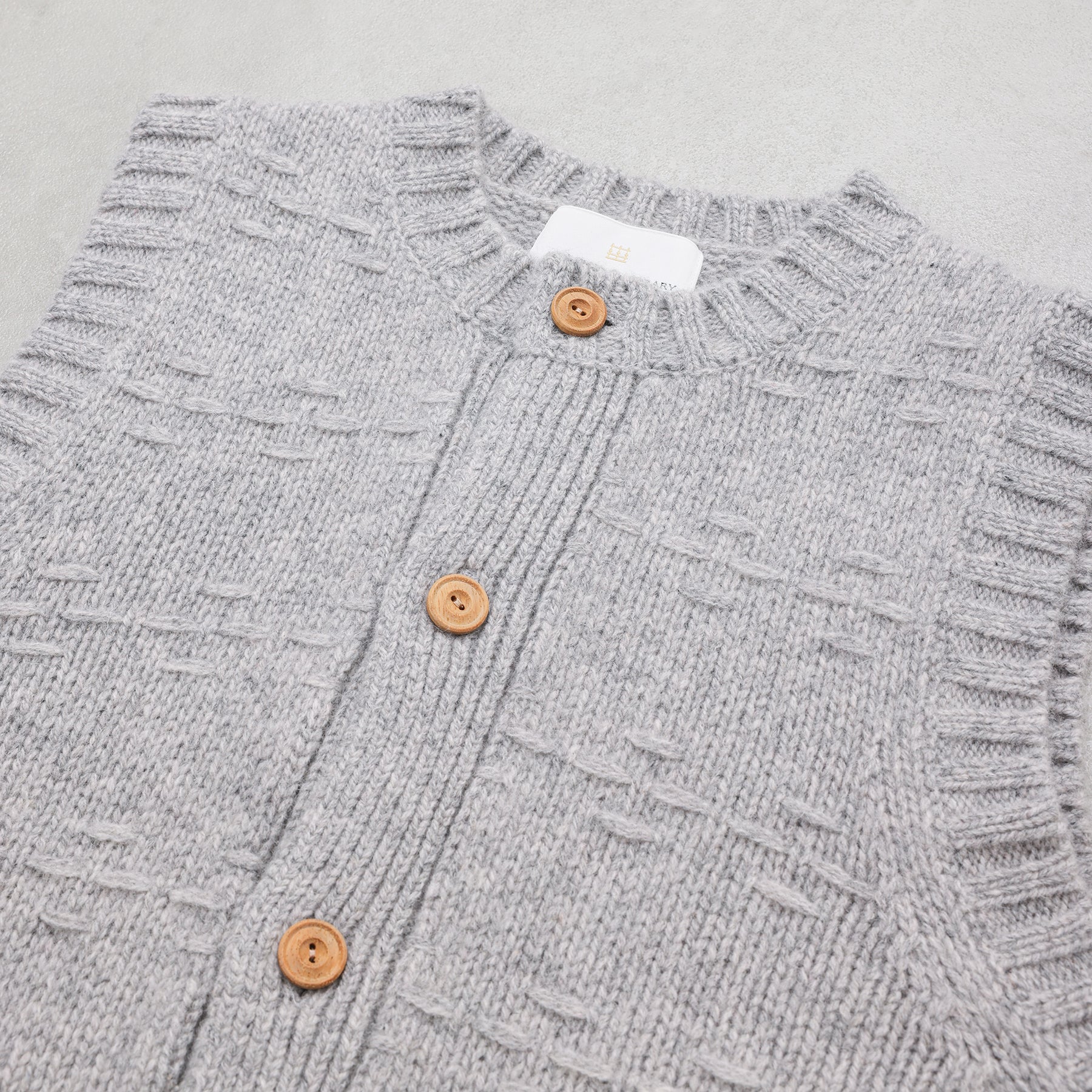 A PIECE OF LIBRARY シルキーウールアイランドベスト / 325510