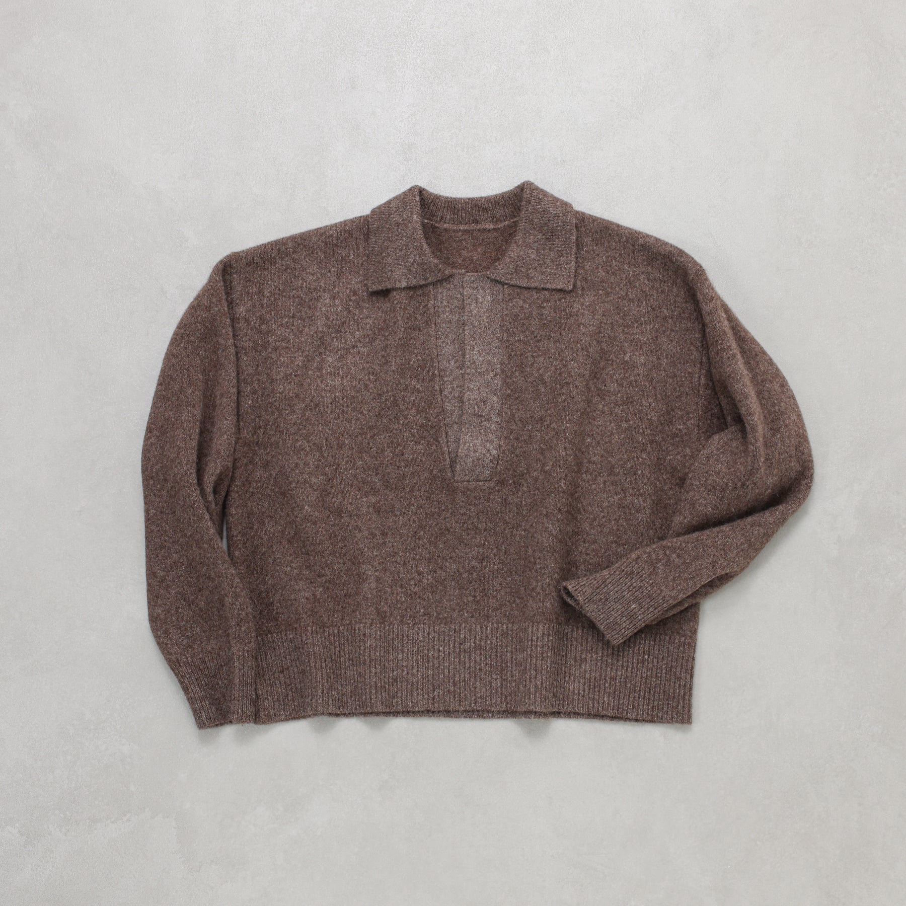 Veritecoeur スキッパーカラーニット / VCK-300