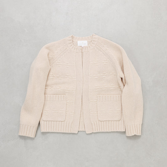 A PIECE OF LIBRARY シルキーウールアイランドカーデ / 325511