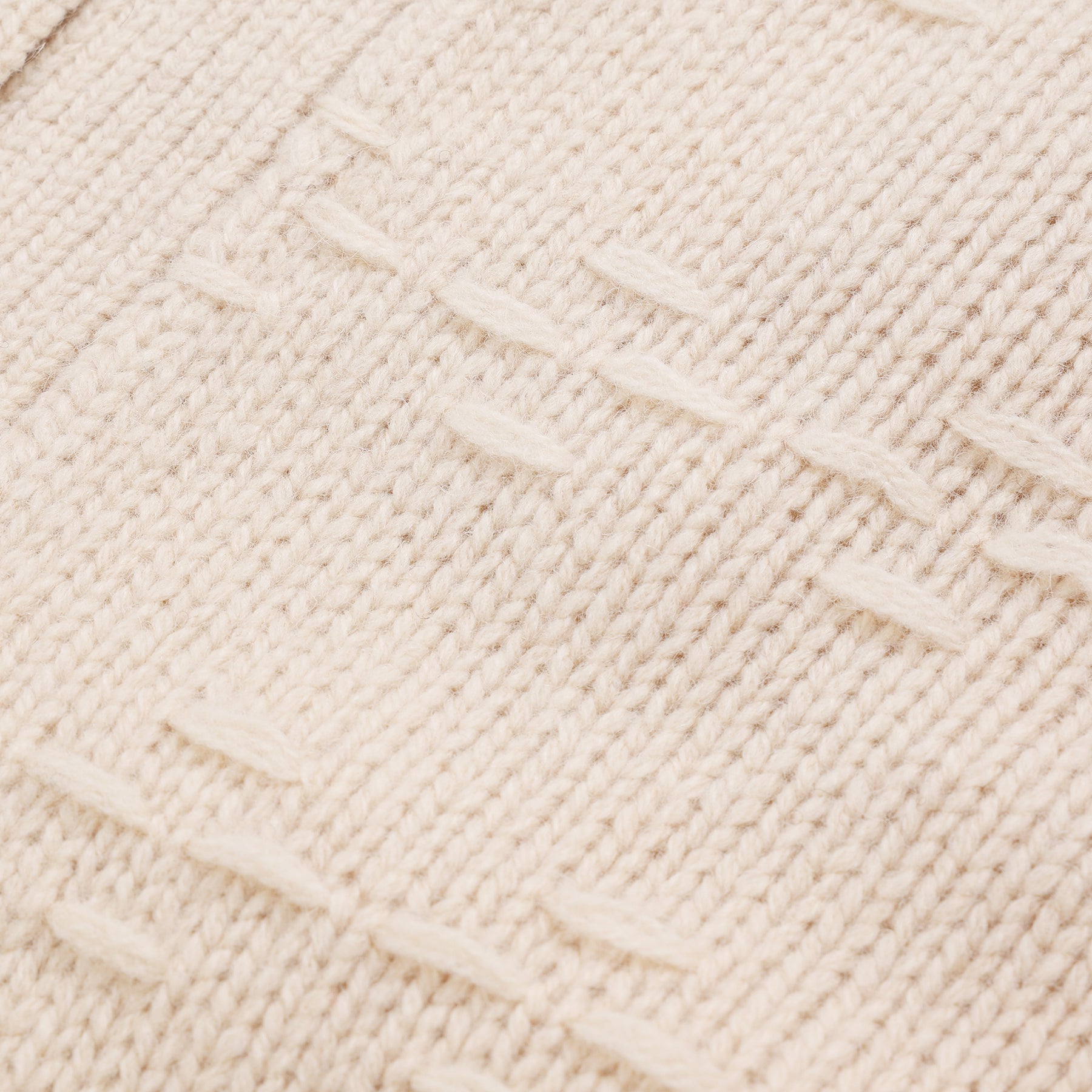 A PIECE OF LIBRARY シルキーウールアイランドカーデ / 325511