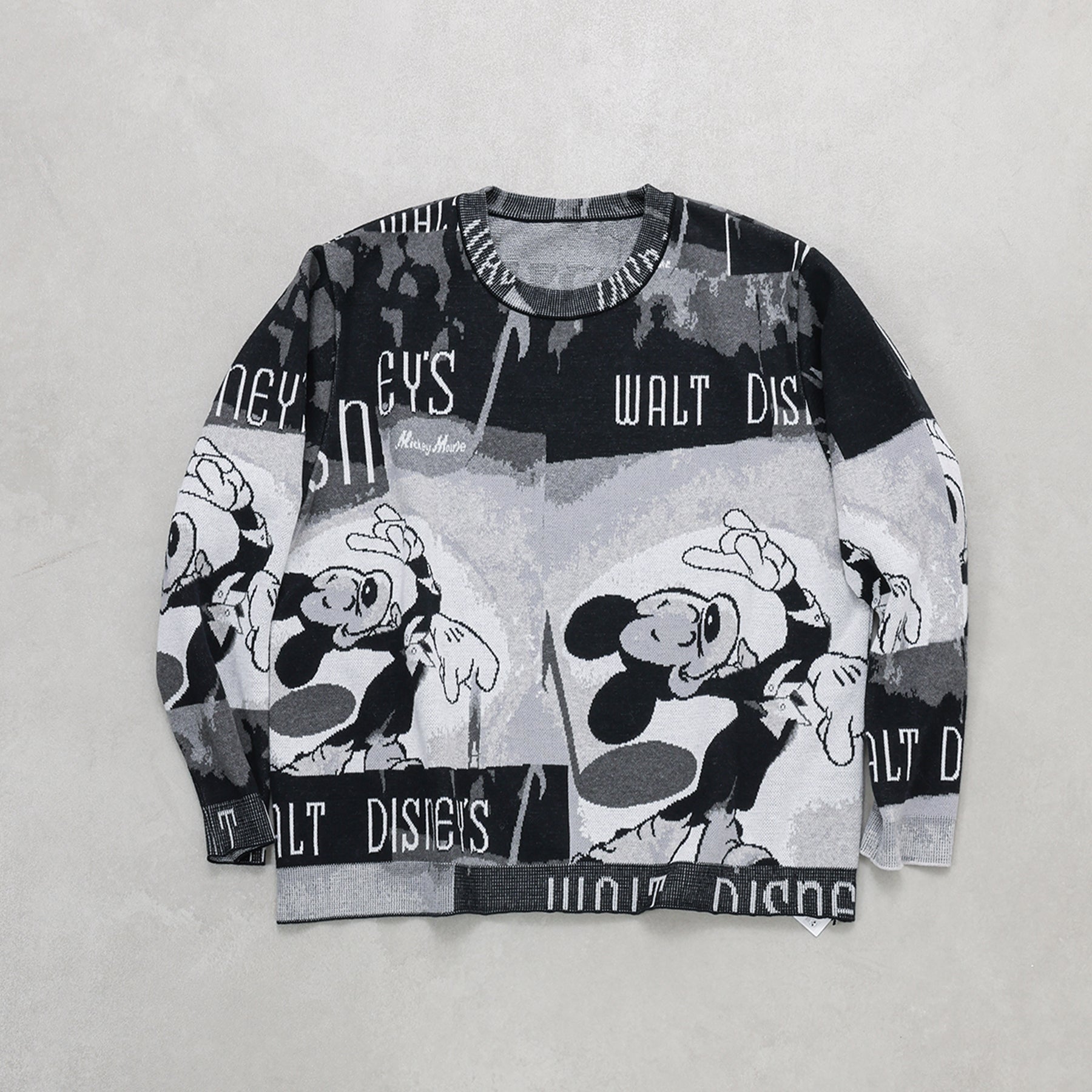 Porter Classic DISNEY VP / PC KNIT COLLECTION CREWNECK / MICKEY MOUSE / DP-030-3673