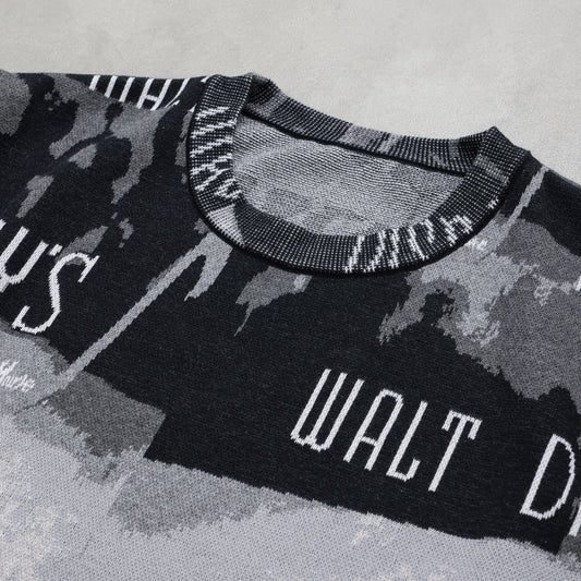 Porter Classic DISNEY VP / PC KNIT COLLECTION CREWNECK / MICKEY MOUSE / DP-030-3673