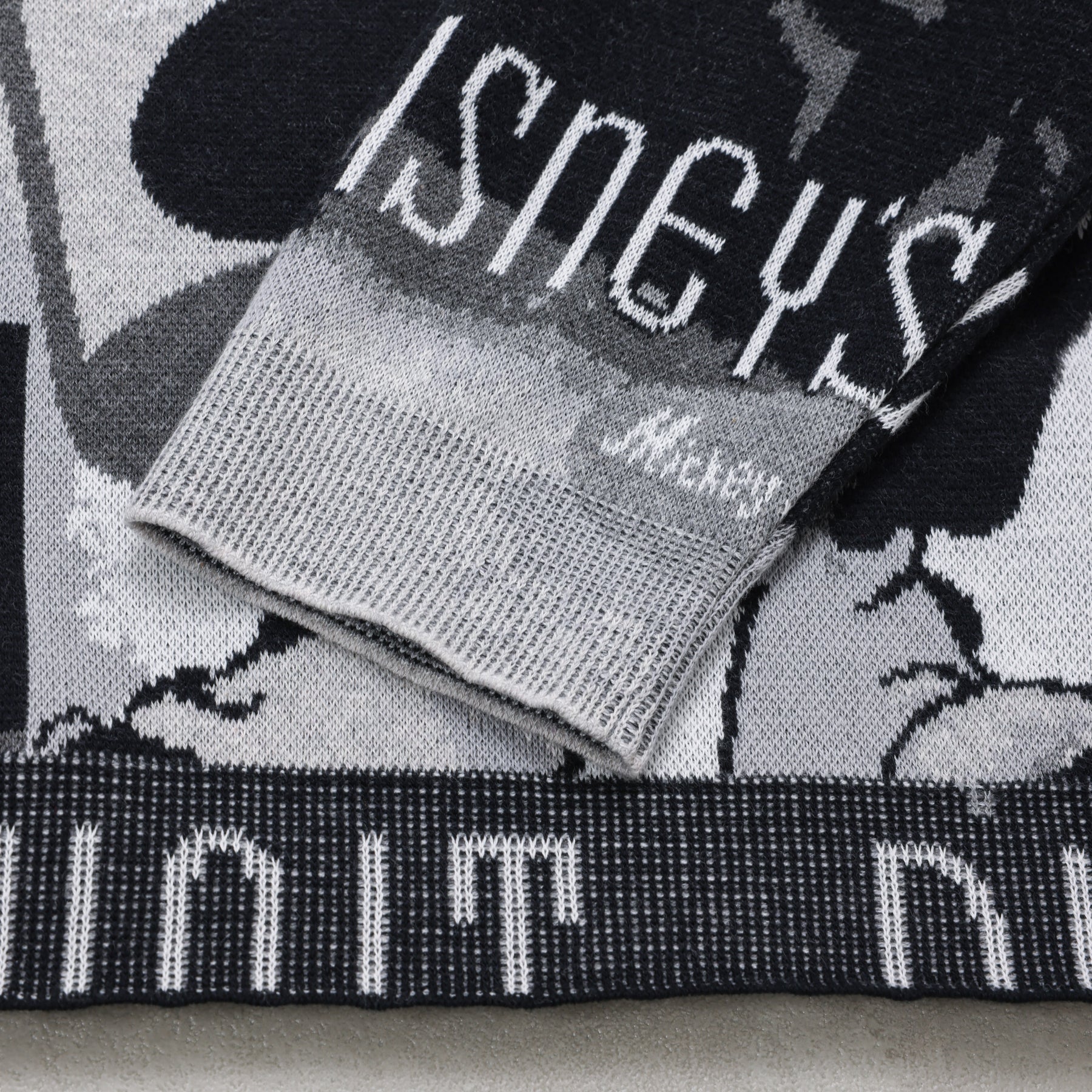 Porter Classic DISNEY VP / PC KNIT COLLECTION CREWNECK / MICKEY MOUSE / DP-030-3673