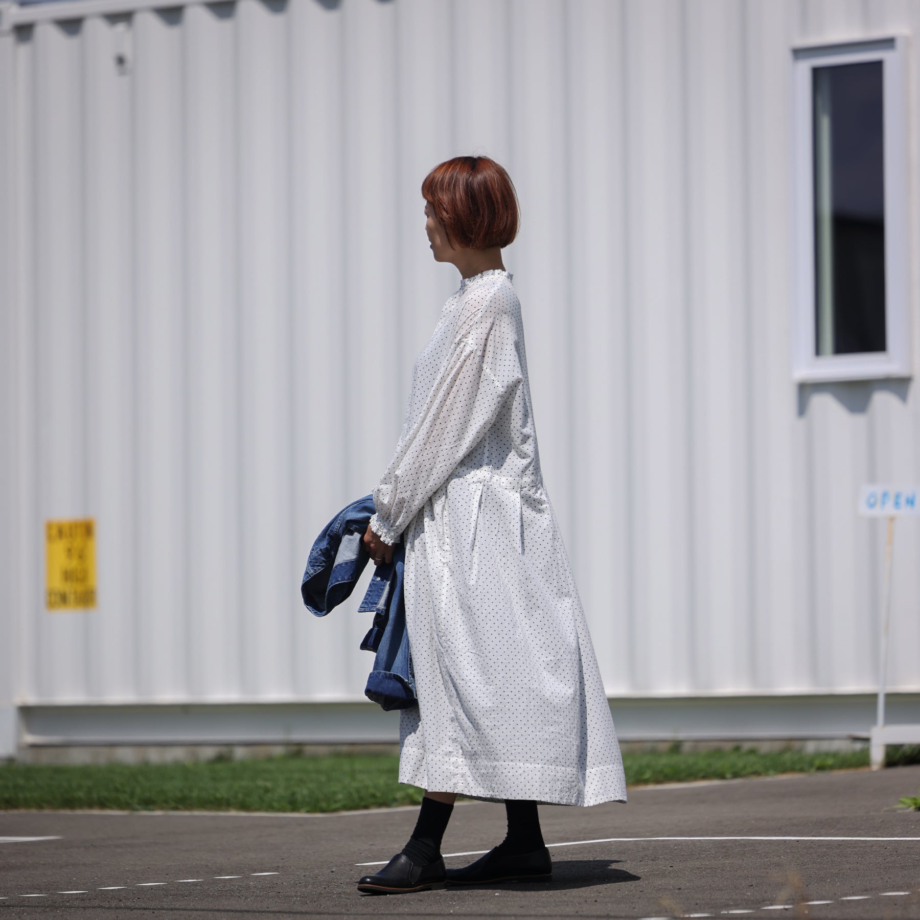 Veritecoeur ドットフリルワンピース / VC-2749