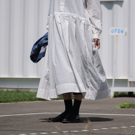 Veritecoeur ドットフリルワンピース / VC-2749