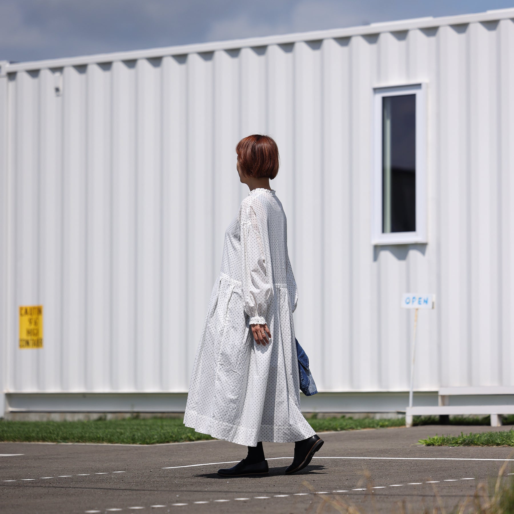 Veritecoeur ドットフリルワンピース / VC-2749