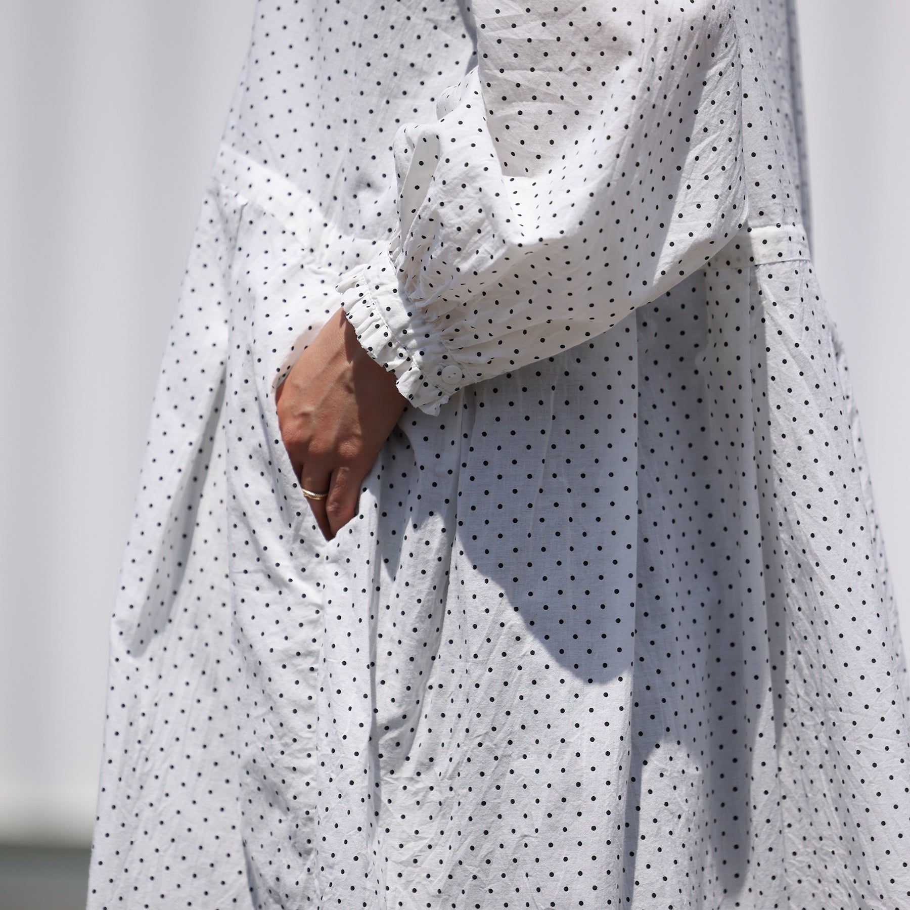 Veritecoeur ドットフリルワンピース / VC-2749