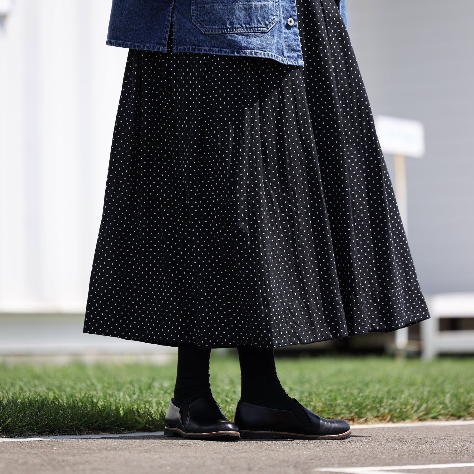 Veritecoeur ドットフリルワンピース / VC-2749