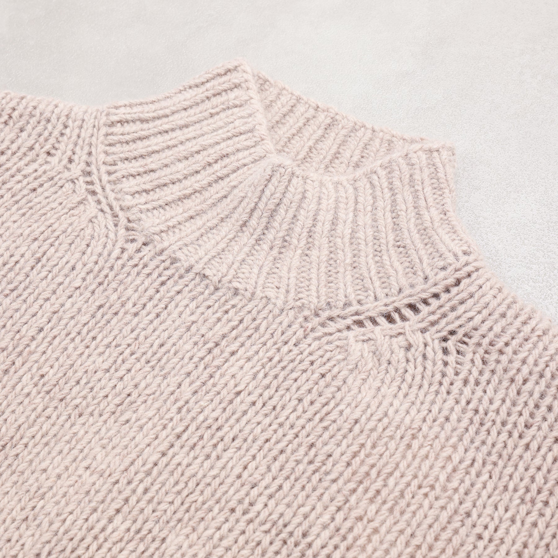 Veritecoeur ハンドニット　ハイネックプルオーバー / VCK-303