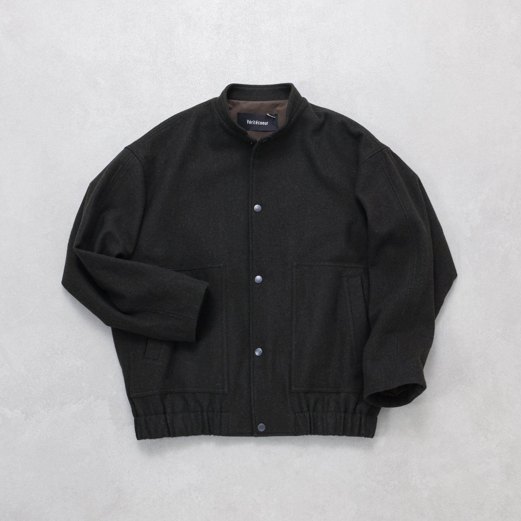 Veritecoeur ウールフラノブルゾン / VC-2791