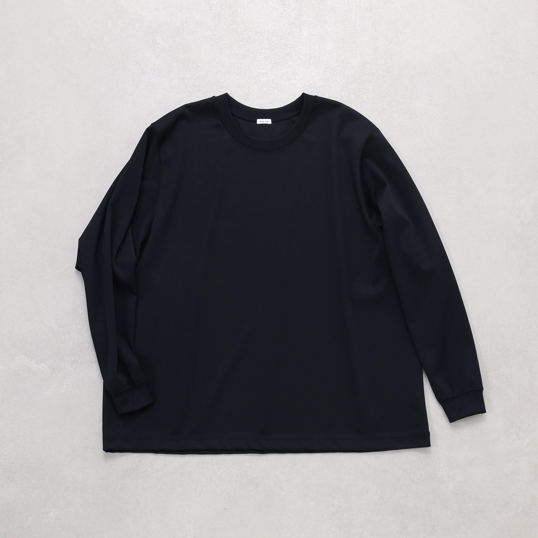 THE DAY PREMIUM JERSEY LONG SLEEVE SHIRT / D25WS-02001