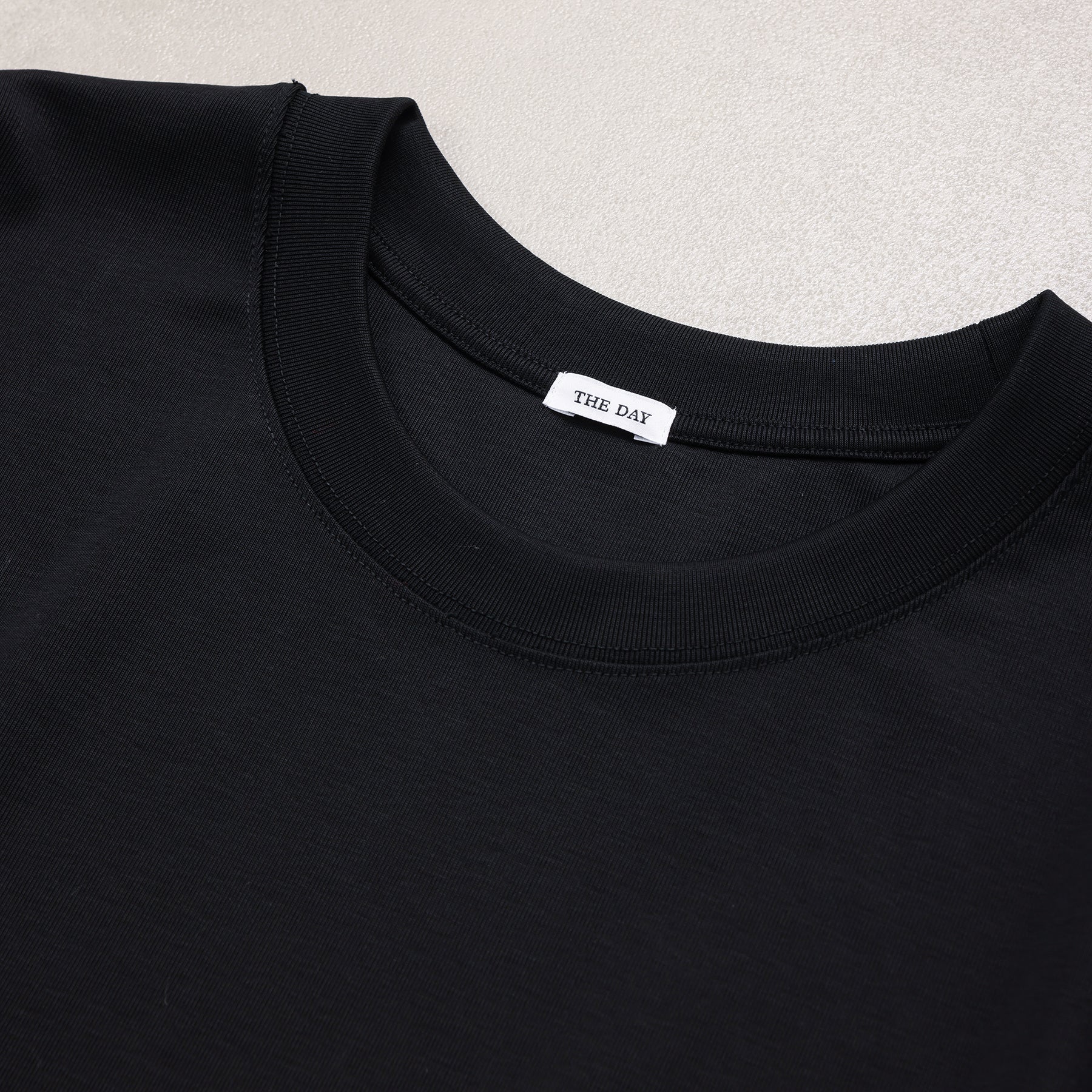 THE DAY PREMIUM JERSEY LONG SLEEVE SHIRT / D25WS-02001