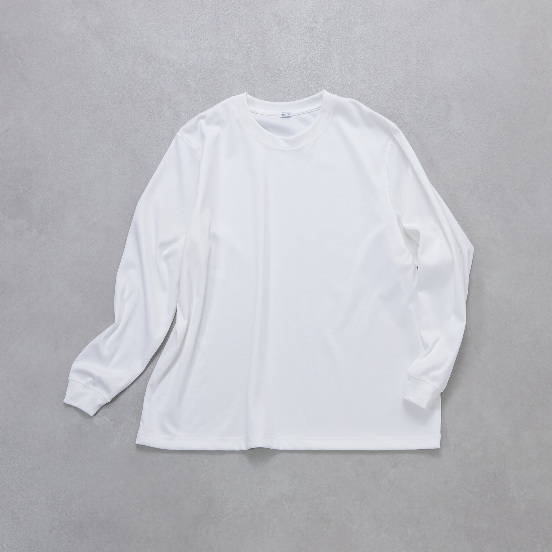 THE DAY PREMIUM JERSEY LONG SLEEVE SHIRT / D25WS-02001