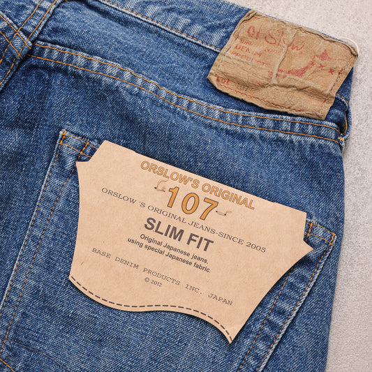 orSlow 107 IVYFIT SELVEDGE DENIM / 01-0107-84