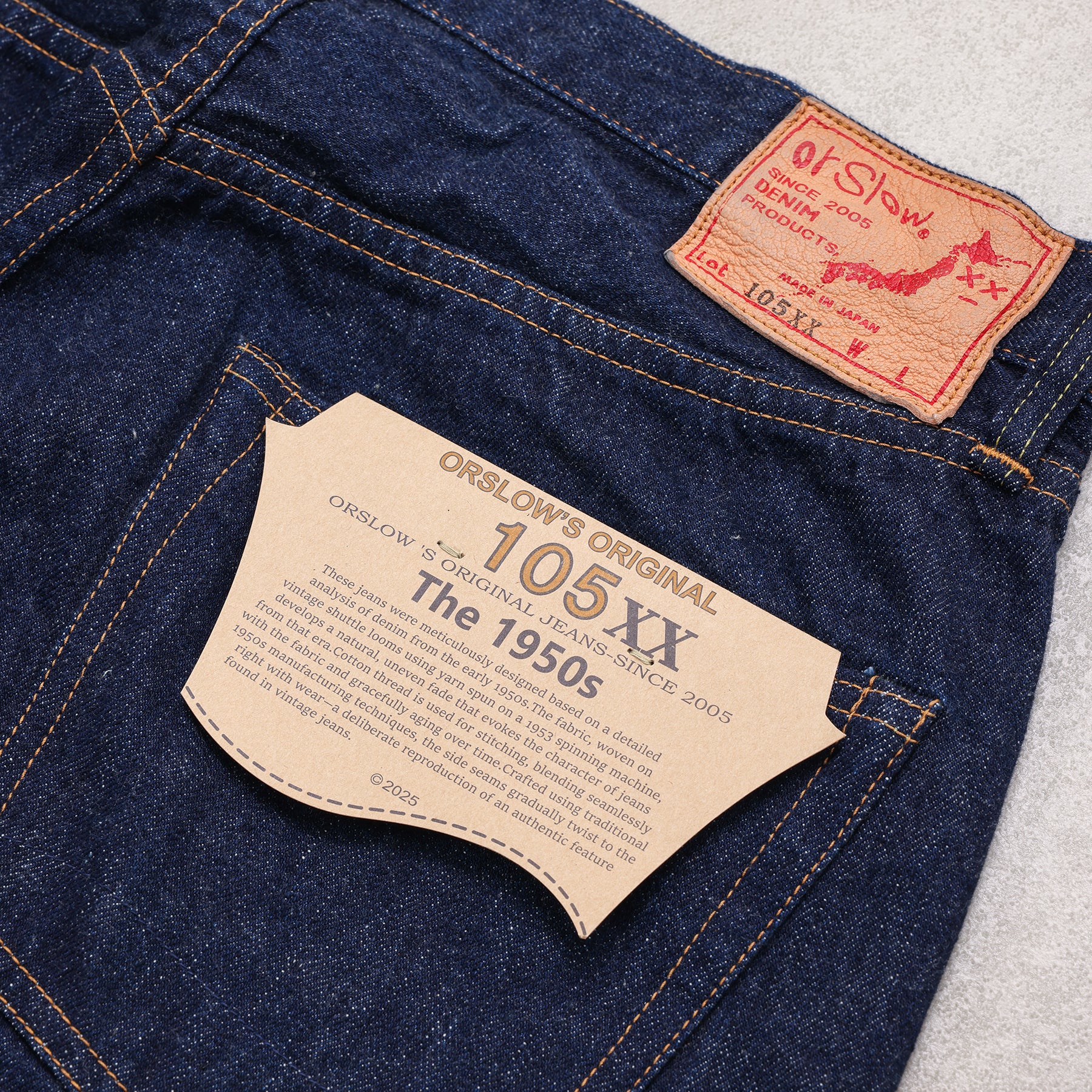 orSlow 105XX THE1950s SELVEDGE DENIM / 01-1050XX-81